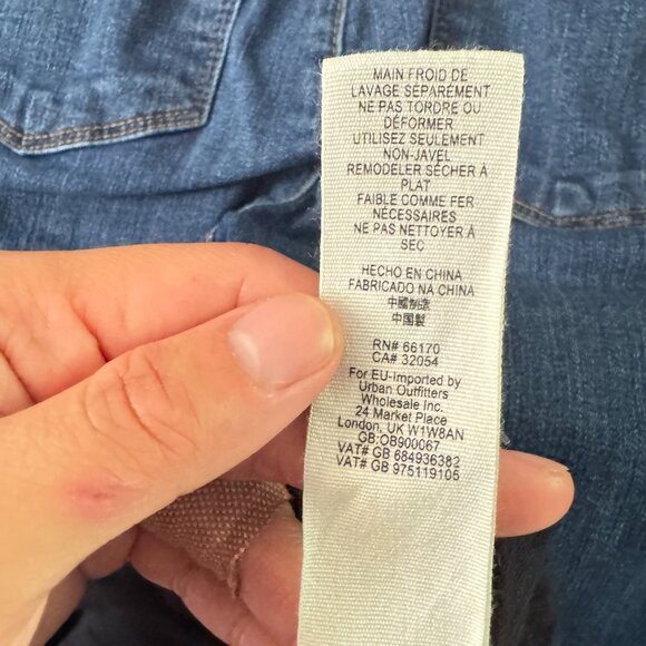 ☀️ ABERCROMBIE & FITCH Ankle Straight Ultra High Rise Jeans Dark Wash Denim - Picture 5 of 9